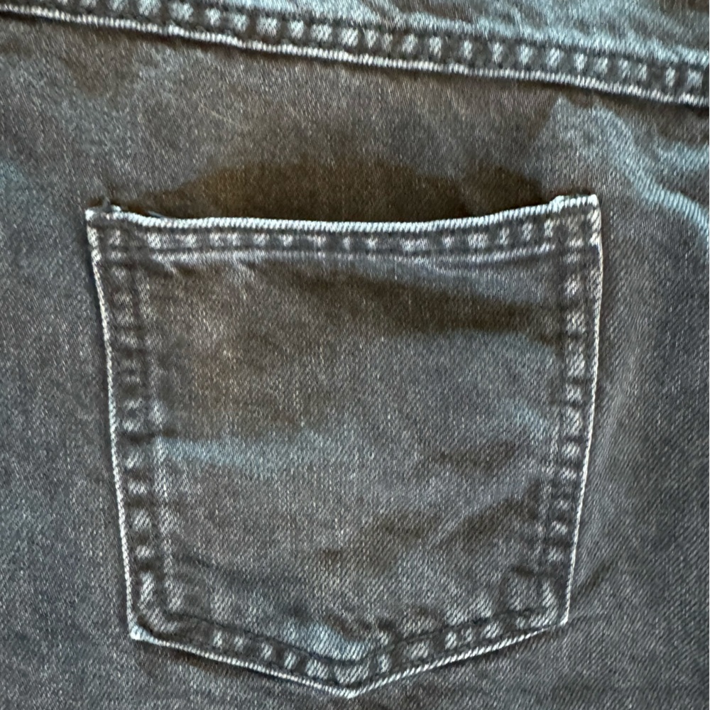 Zara black denim The Zoe mini dress size medium - Picture 10 of 13